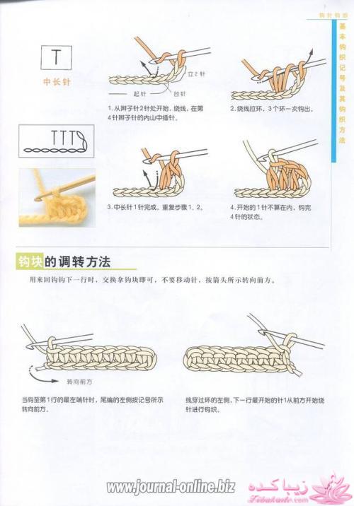 نحوه بافت شال و کلاه