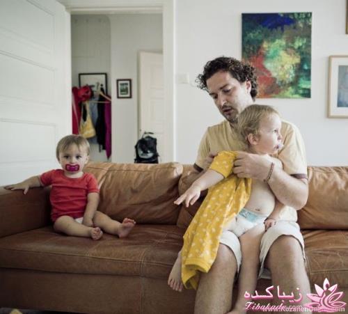 پدران سوئدی و مرخصی بعد از زایمان