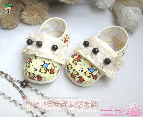 برای نی نی های نازتون کفش بدوزید