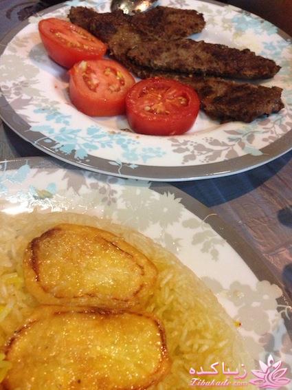 شام امشب زیباکده