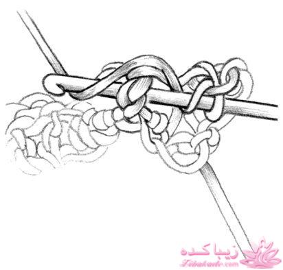 آموزش اصول اولیه ی قلاب بافی و نقشه خوانی