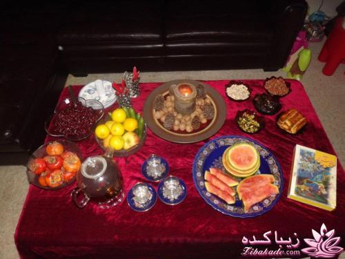 تزیینات شب یلدا