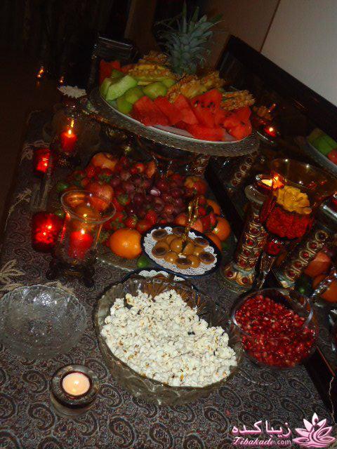 تزیینات شب یلدا