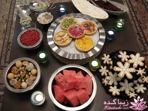 تزیینات شب یلدا