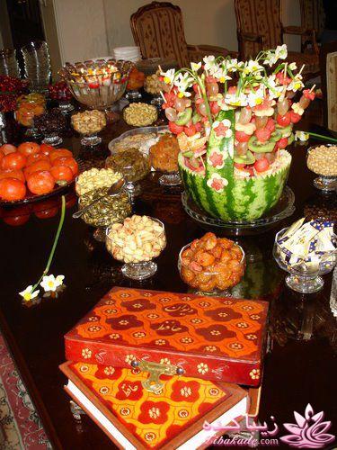 تزیینات شب یلدا