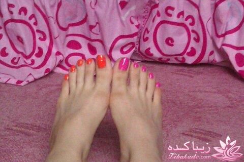 عکس ناخن خودتو با شماره لاکت بزار...