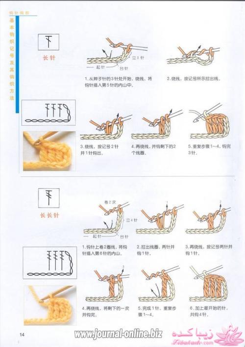 نحوه بافت شال و کلاه