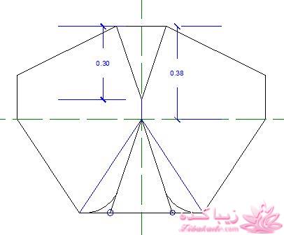 آموزش دوخت مانتو عبایی