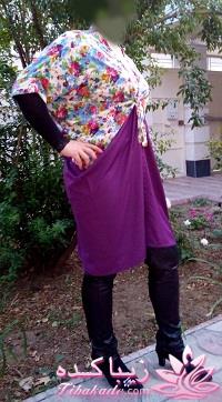 آموزش دوخت مانتو عبایی