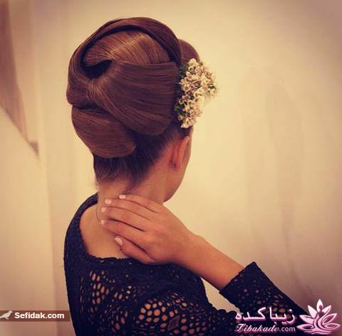 مدل انواع شینیون های جدید/مجلسی/ زنانه/کودکانه