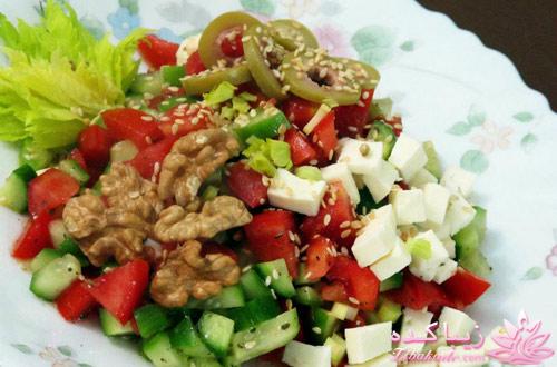 انواع سالاد(هر روز با یک سالاد)