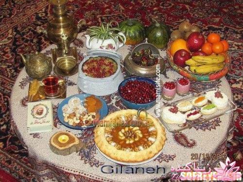 تزیینات شب یلدا