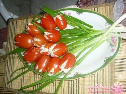 تزیین خوراکیها