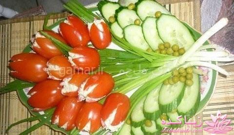 تزیین خوراکیها