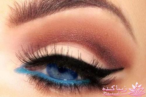 آموزش کشیدن خط چشم برای انواع چشم ها