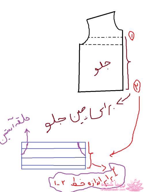 اموزش بچه گانه دوزی