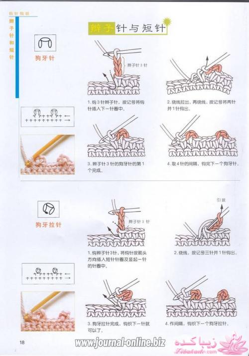 نحوه بافت شال و کلاه
