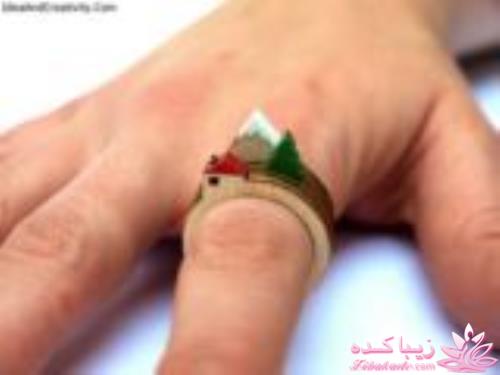 انگشتر با سر حیوان