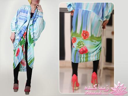 آموزش دوخت مانتو عبایی