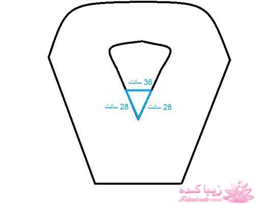 آموزش دوخت مانتو عبایی