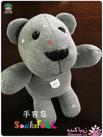 آموزش عروسک سازی عروسکـــــهای جورابــــی