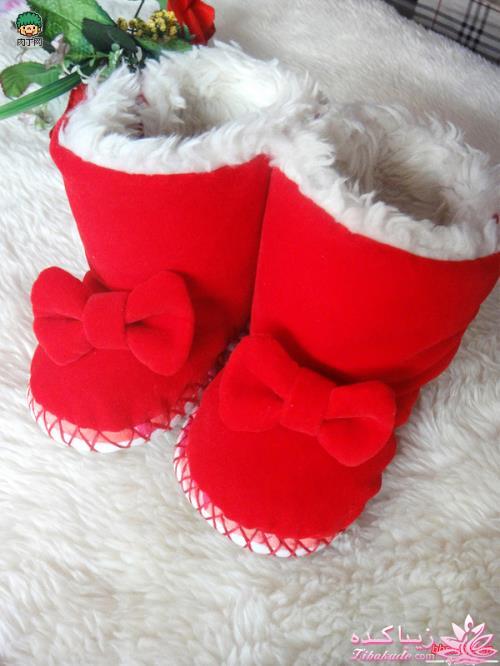 برای نی نی های نازتون کفش بدوزید