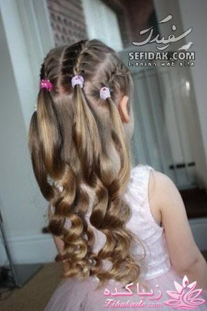 مدل انواع شینیون های جدید/مجلسی/ زنانه/کودکانه