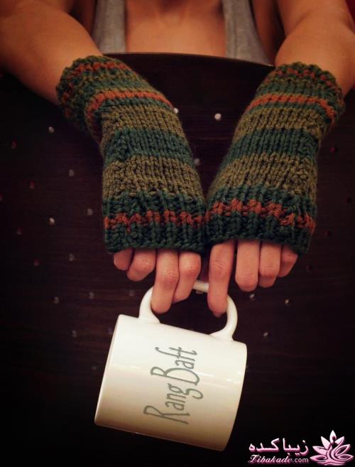 نحوه بافت شال و کلاه