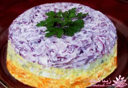 انواع سالاد(هر روز با یک سالاد)