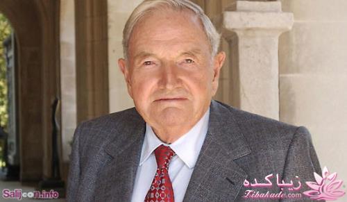  دیوید راکفلر، بزرگترین بیلیونر جهان، در جشن تولد 100 سالگی اش گفت و گویی با مجله فوربس انجا