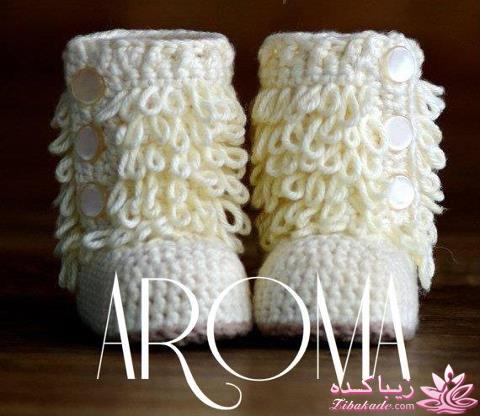  نحوه بافت شال و کلاه