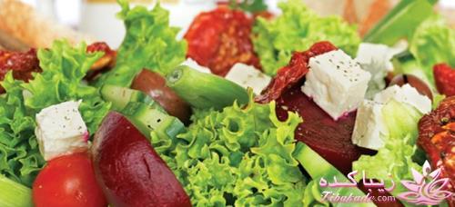 انواع سالاد(هر روز با یک سالاد)