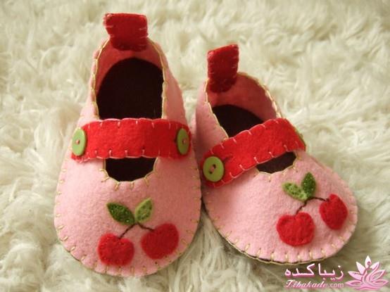برای نی نی های نازتون کفش بدوزید