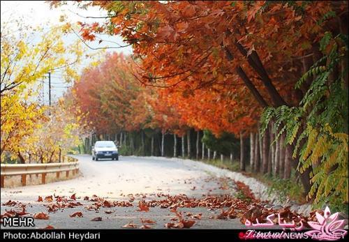 یک شهر با زیبا ترین پاییززز