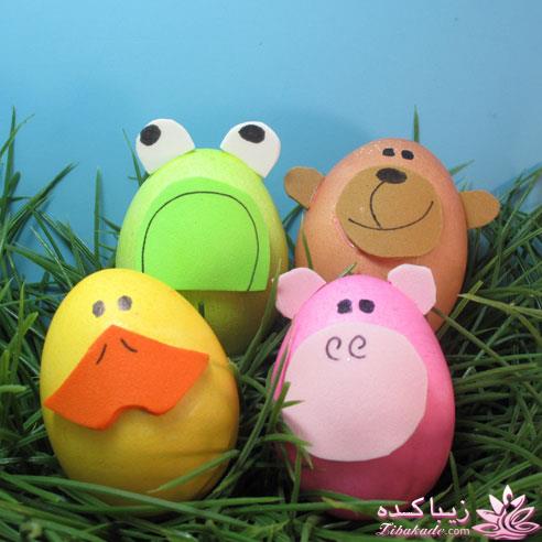 امسال تخم مرغ های عید را جور دیگر تزیین کنیم