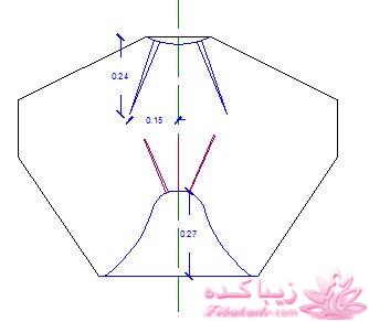 آموزش دوخت مانتو عبایی