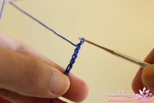 آموزش اصول اولیه ی قلاب بافی و نقشه خوانی