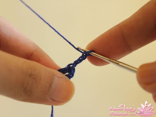 آموزش اصول اولیه ی قلاب بافی و نقشه خوانی