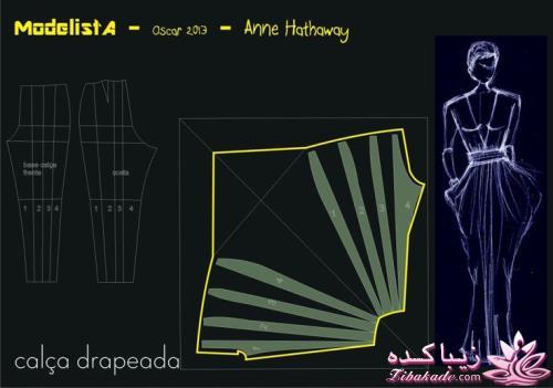 ژورنال لباسهای زنانه با الگو