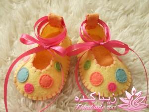 برای نی نی های نازتون کفش بدوزید