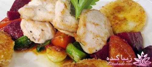 انواع سالاد(هر روز با یک سالاد)