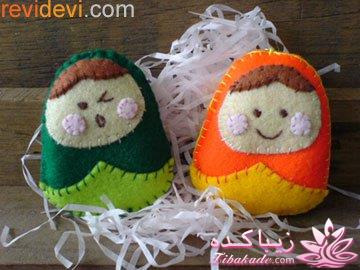 آموزش عروسک سازی،عروسکــــهای نمــــــدی