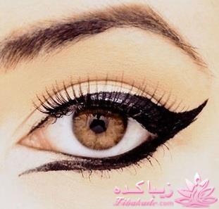 آموزش کشیدن خط چشم برای انواع چشم ها