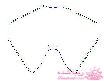آموزش دوخت مانتو عبایی