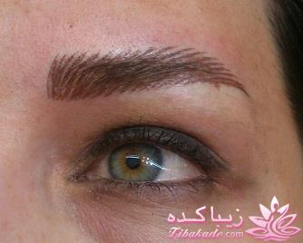 هاشور ابرو - میکروپیگمنتیشن - عسل