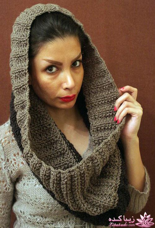 نحوه بافت شال و کلاه
