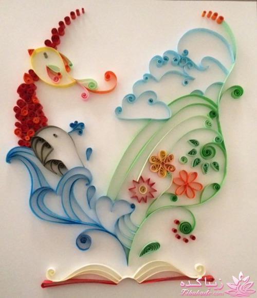 کوئیلینگ یا ملیله کاغذی