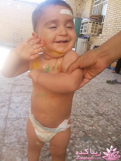 علی،جان پدر، به زندگی خوش آمدی(آلبوم عکس امیرعلی جان پدر ومادر)