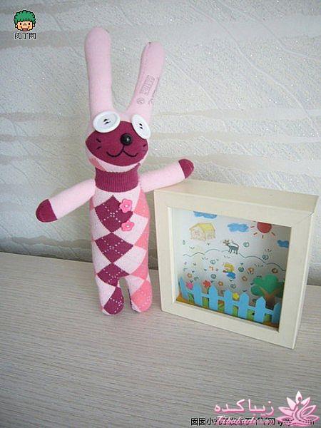 آموزش عروسک سازی عروسکـــــهای جورابــــی