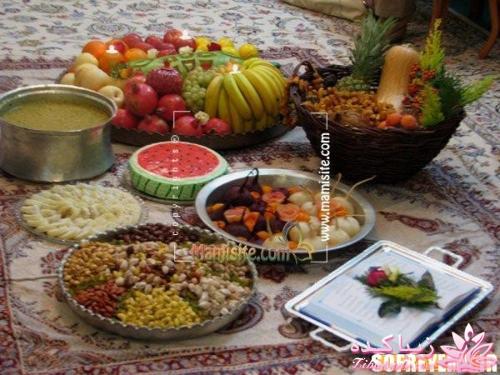 تزیینات شب یلدا